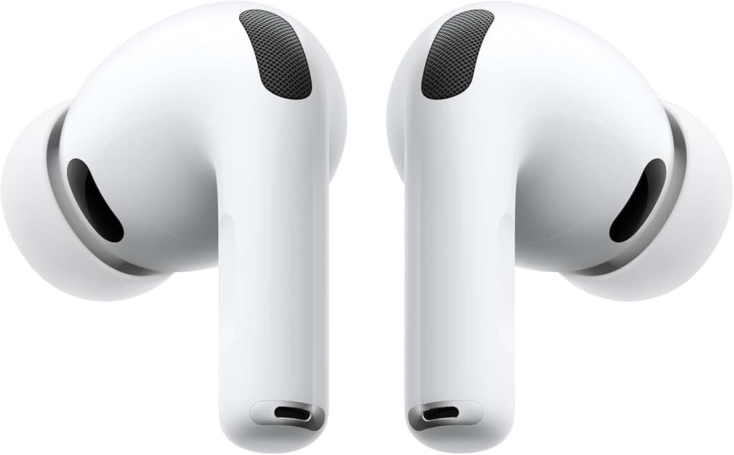 Apple AirPods Pro 3 Wireless Earbuds with Active Noise Cancellation | Live Translation, Heart Rate Sensing, Hearing Aid Feature, Bluetooth Headphones, Spatial Audio, USB-C Charging